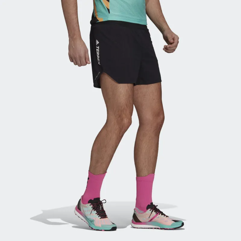 adidas Terrex Agravic Pro Men's Running Short in Black-3