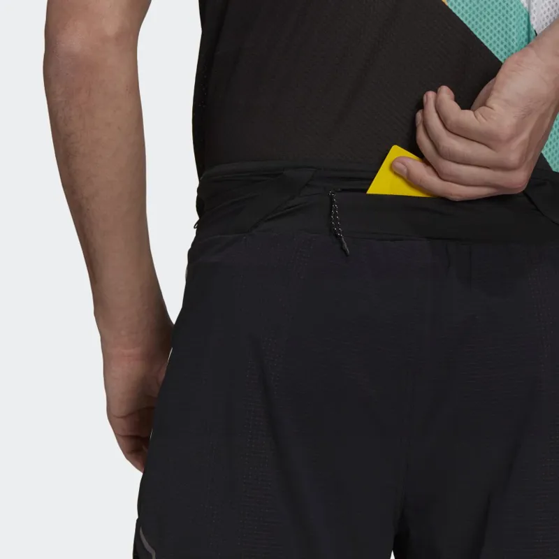 adidas Terrex Agravic Pro Men's Running Short in Black-5