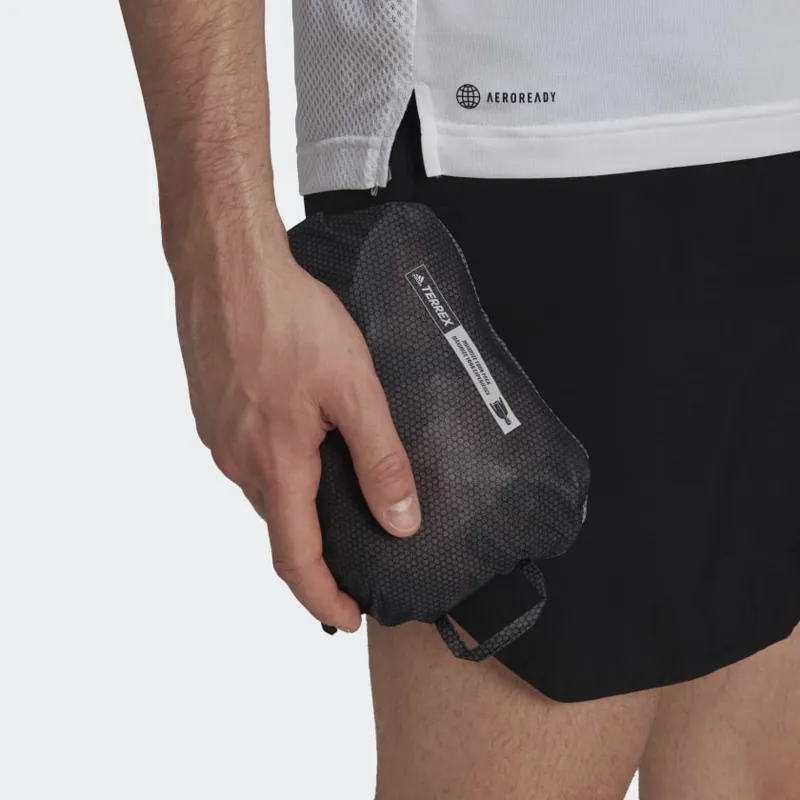 adidas Terrex Agravic Rain Jacket Men's WP Running Jacket in AltAmb-6