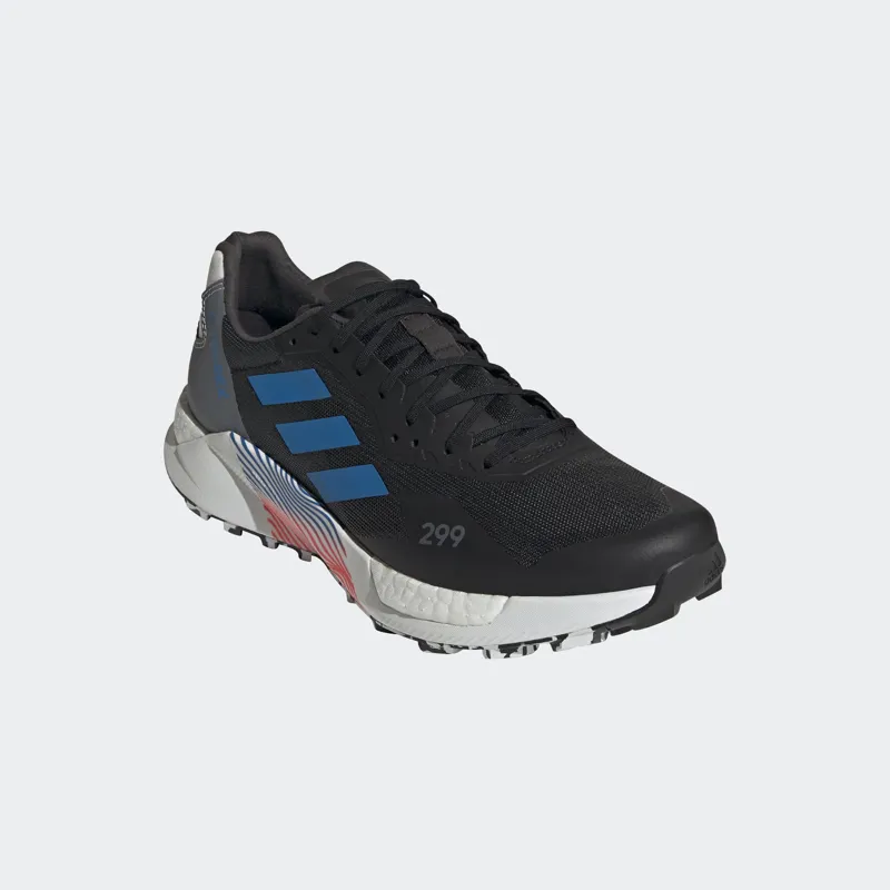 adidas Terrex Agravic Ultra Men's Trail Running Shoe in CBlack/BluRus-4