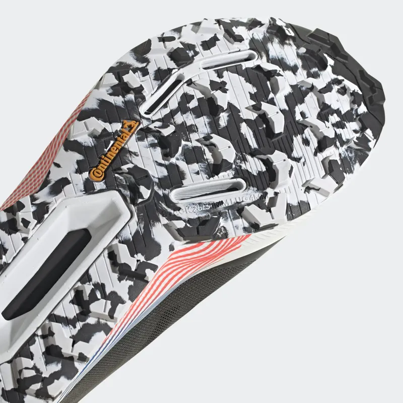 adidas Terrex Agravic Ultra Men's Trail Running Shoe in CBlack/BluRus-1