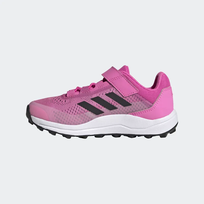adidas Terrex Agravic Flow CF Kid's Trail Running Shoe in Scream Pink-3