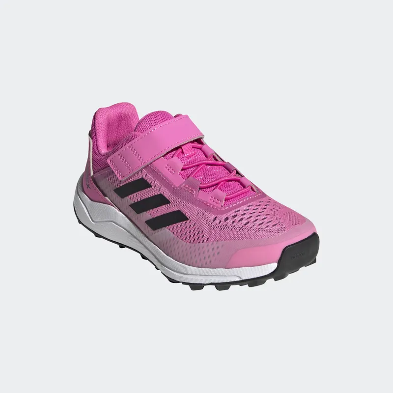 adidas Terrex Agravic Flow CF Kid's Trail Running Shoe in Scream Pink-5