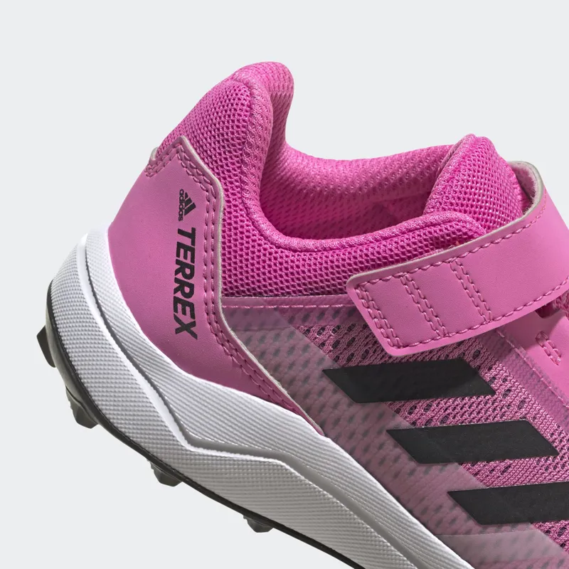 adidas Terrex Agravic Flow CF Kid's Trail Running Shoe in Scream Pink-7
