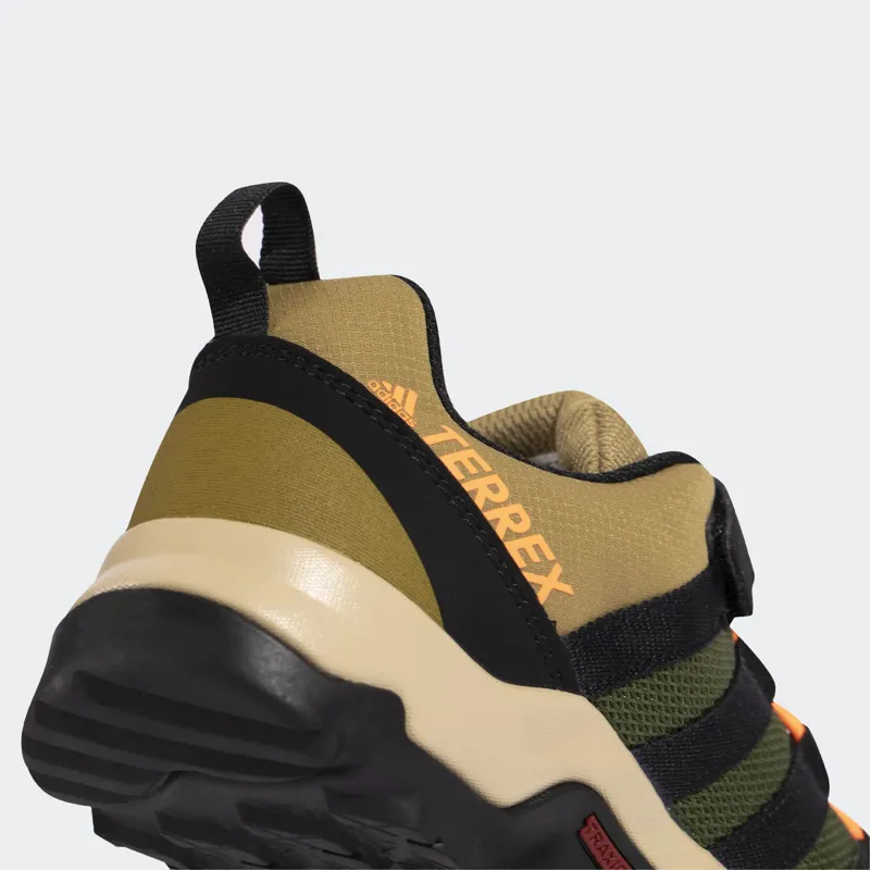 adidas Terrex AX2R CF Kids Walking Shoe in Wild Pine/CoreBlack/ScreamO-5