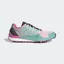 adidas Terrex Speed Ultra Men's Trail Running Shoe in Cloud White/Acid Mint/Scream Pink