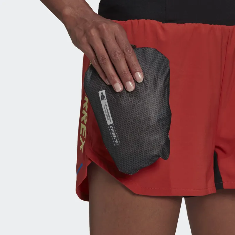 adidas Terrex Agravic Rain Jacket Women's WP Running Jacket in AltAmb-8