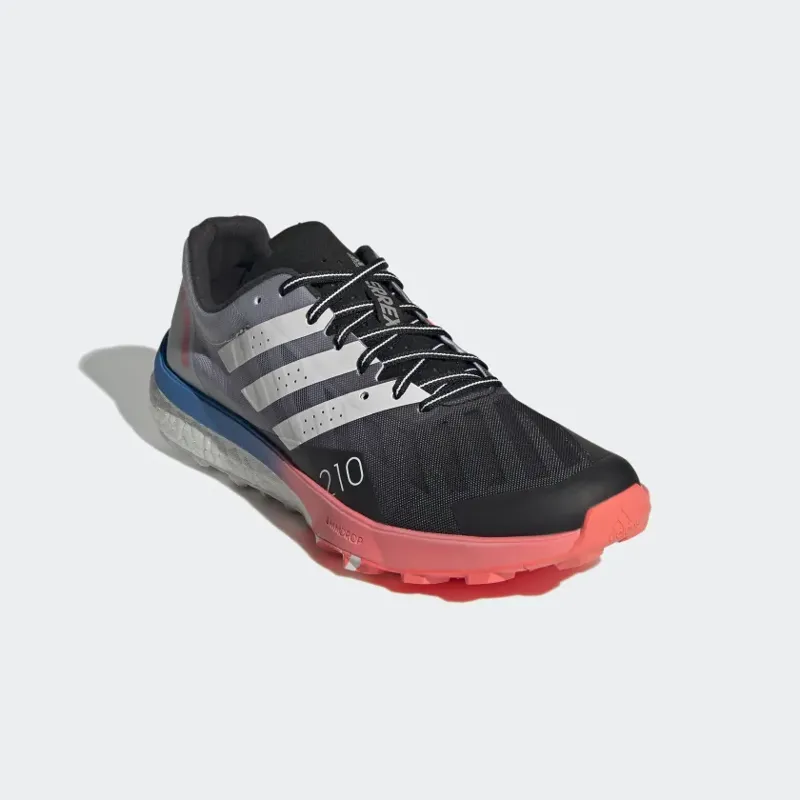 adidas Terrex Speed Ultra Women's Trail Running Shoe in Core Black/Crystal White/Turbo-8