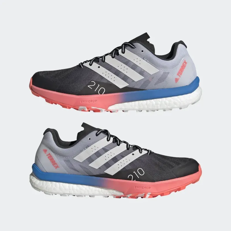 adidas Terrex Speed Ultra Women's Trail Running Shoe in Core Black/Crystal White/Turbo-5