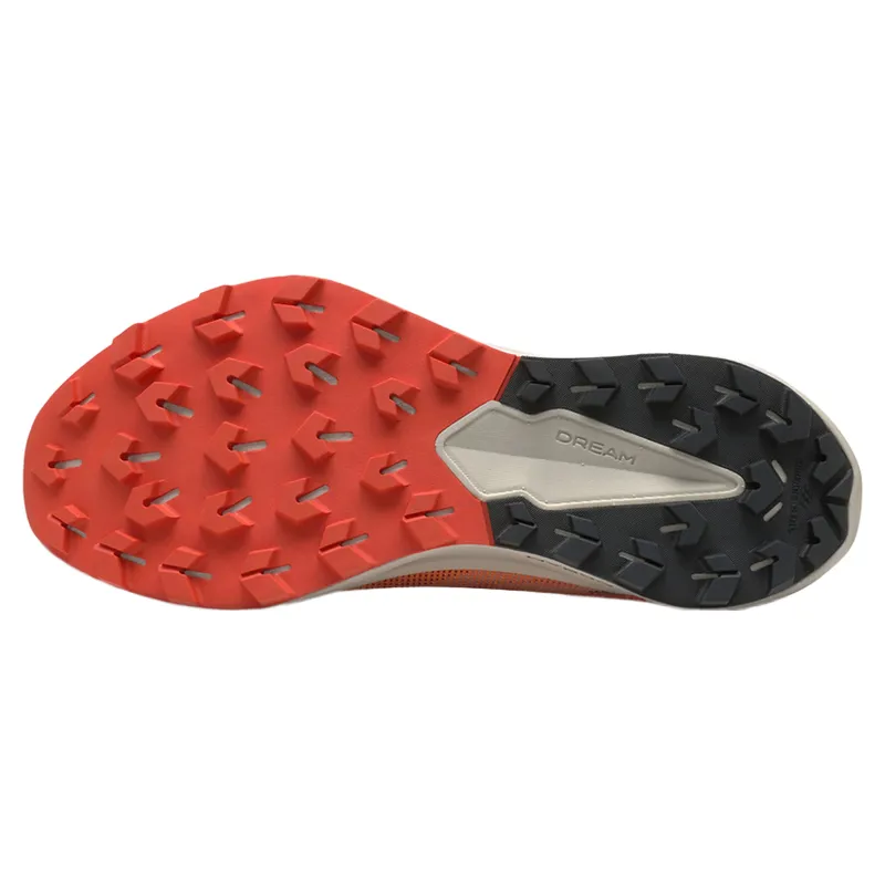 The North Face Summit Vectiv Sky 2 Unisex Trail Running Shoe in Lava Red/Calacatta-2