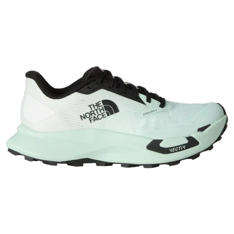 The North Face Vectiv Enduris 4 Women's Trail Running Shoe in White Ash/Opal Frost