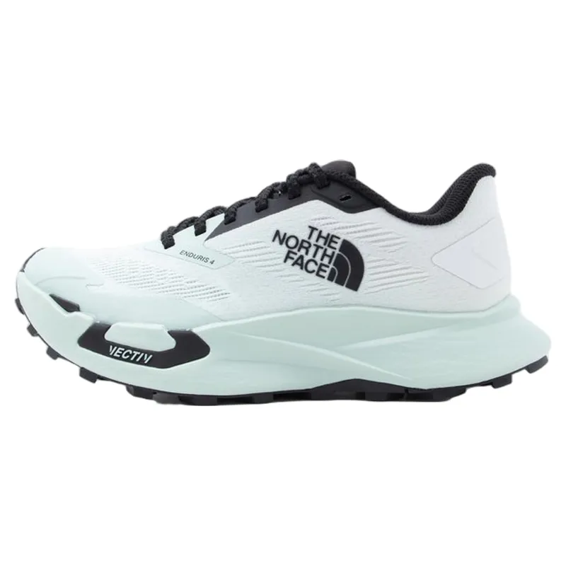 The North Face Vectiv Enduris 4 Women's Trail Running Shoe in White Ash/Opal Frost-3