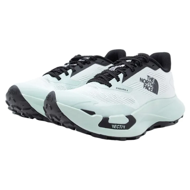 The North Face Vectiv Enduris 4 Women's Trail Running Shoe in White Ash/Opal Frost-5