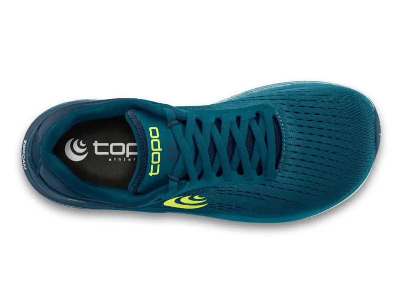 Topo Athletic Magnifly 5 Men's Road Running Shoe in Blue/Green-2