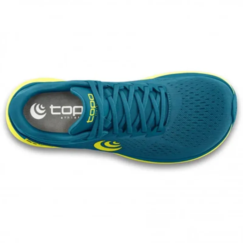 Topo Phantom 3 Men's Road Running Shoe in Blue/Lime-2