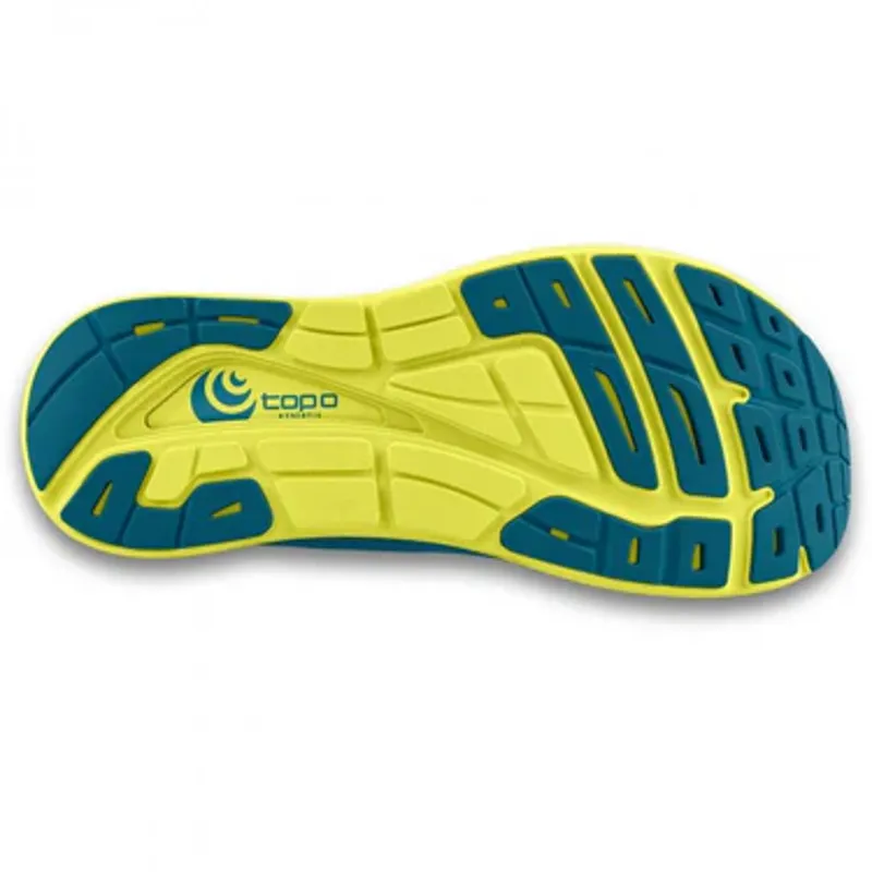 Topo Phantom 3 Men's Road Running Shoe in Blue/Lime-1