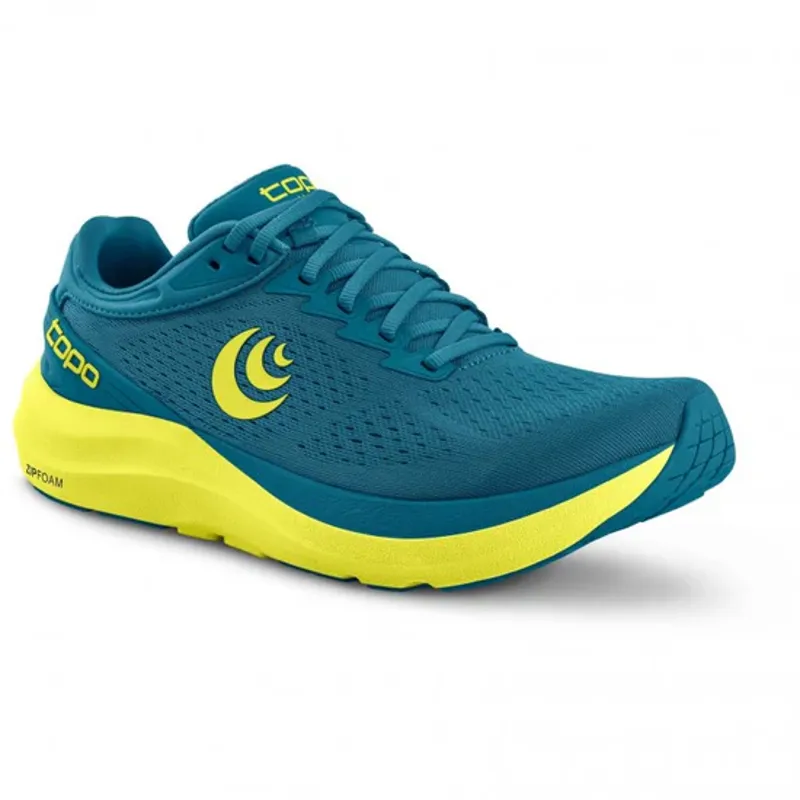 Topo Phantom 3 Men's Road Running Shoe in Blue/Lime-4