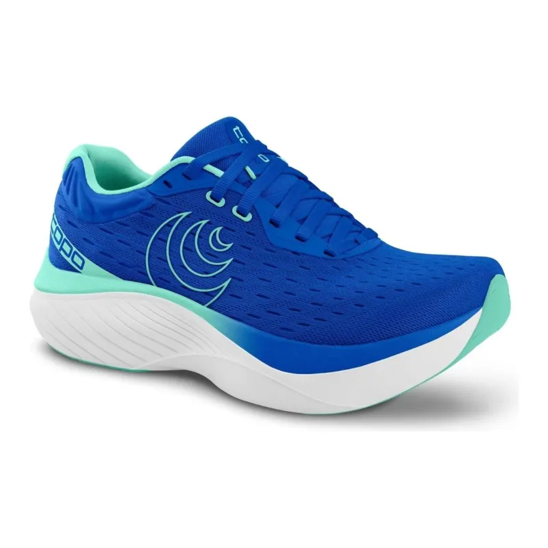 Topo Atmos Women's Road Running Shoe in Blue/Aqua -3