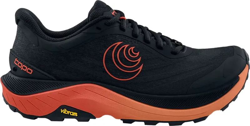 Topo Ultraventure 4 WIDE Men's Trail Running Shoe in Black/Red