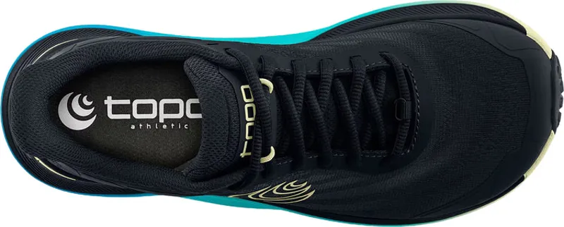 Topo Ultraventure 4 WIDE Women's Trail Running Shoe in Black/Lime-2