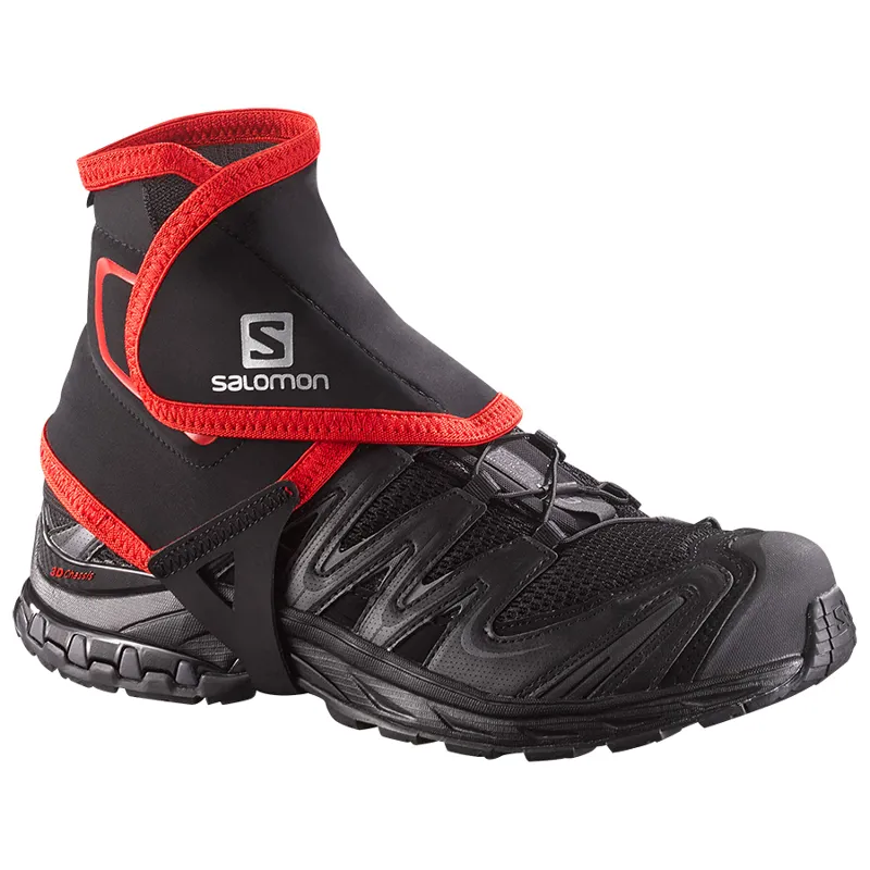 Salomon Trail Gaiters High in Black