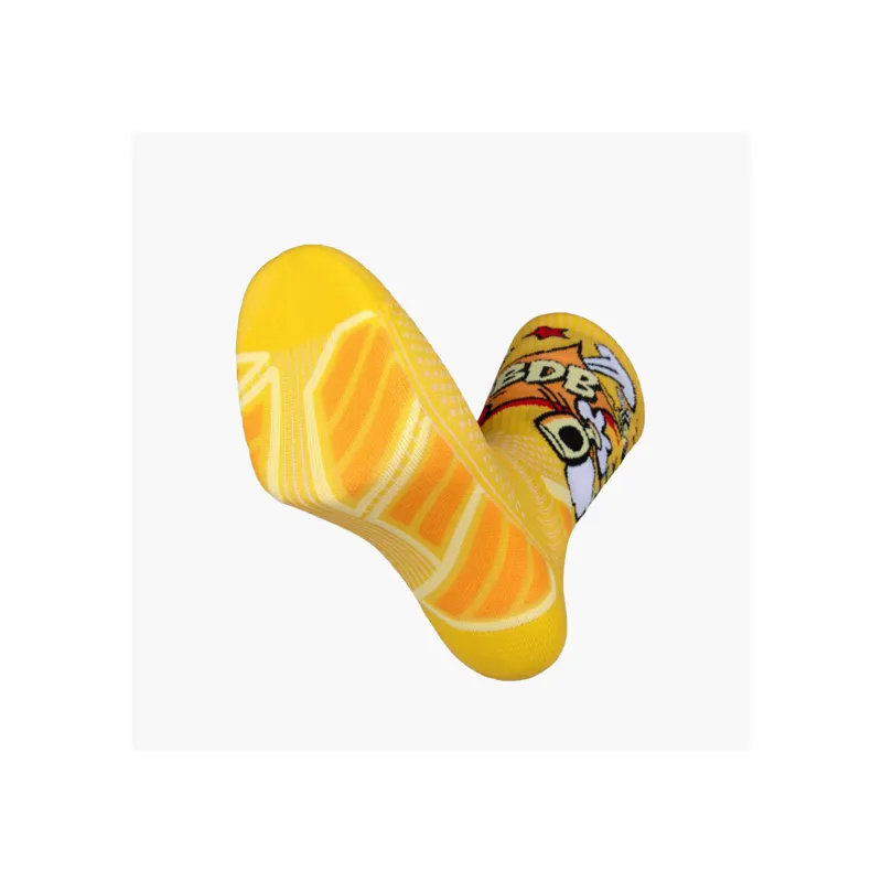 BV Sport Trail Ultra High Running Socks in Pop Boy Yellow-1