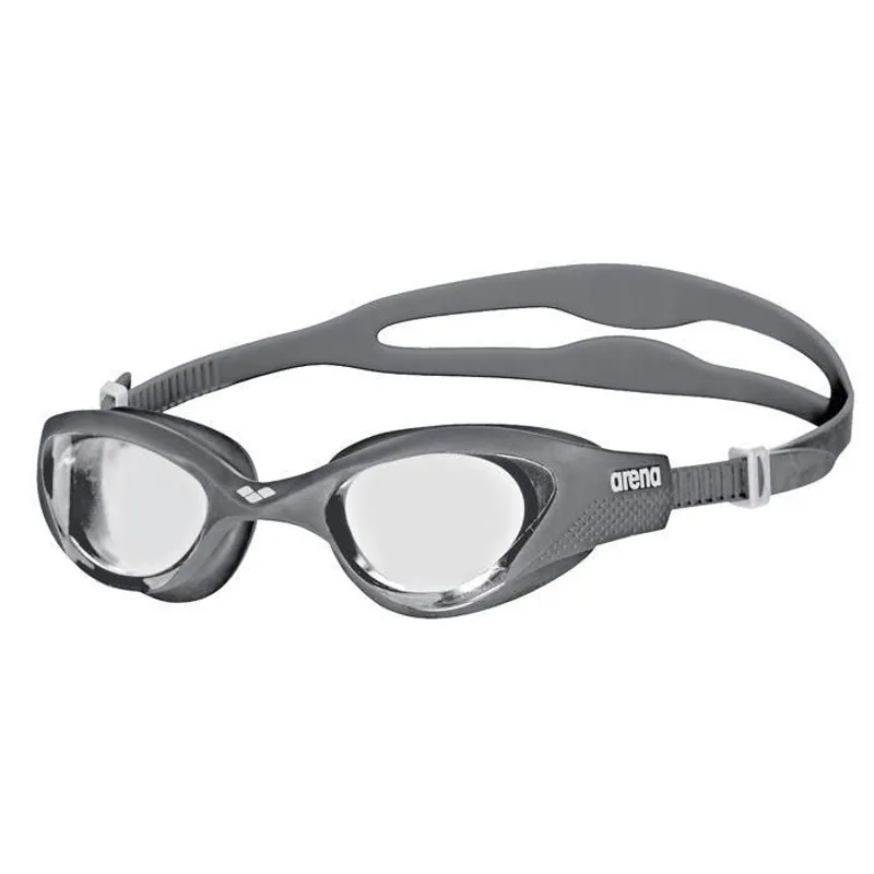 Arena The One Universal Fit Swimming Goggles in Clear Grey