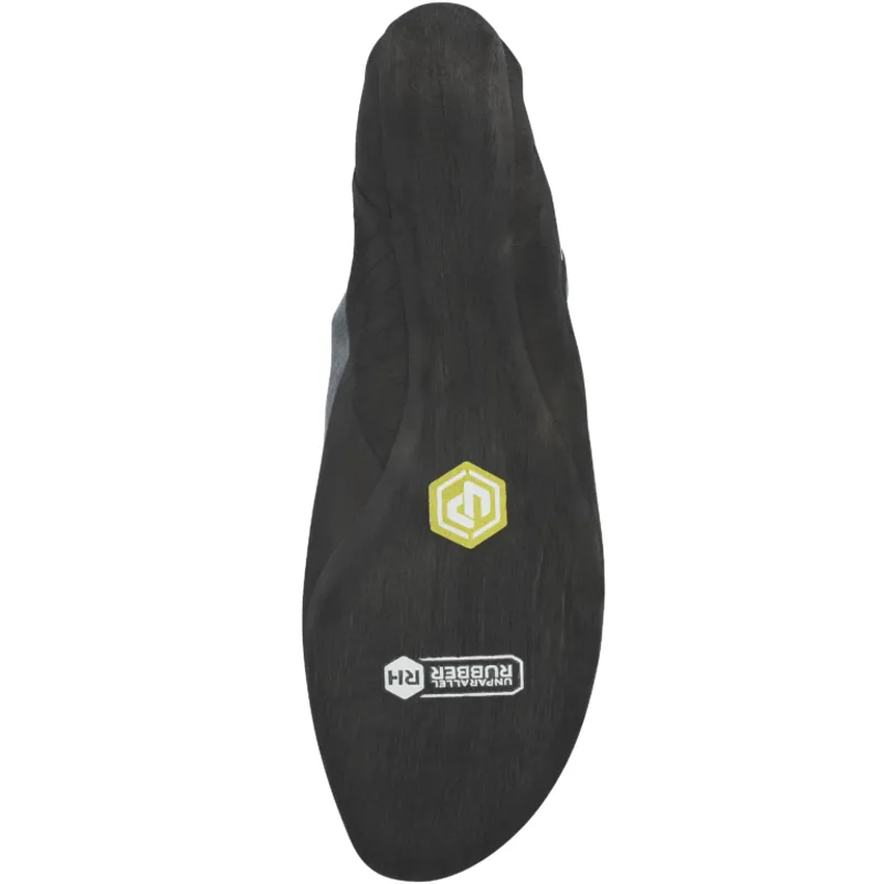 Unparallel Engage Lace Up Unisex Climbing Shoe in Grey/Neon Yellow-2