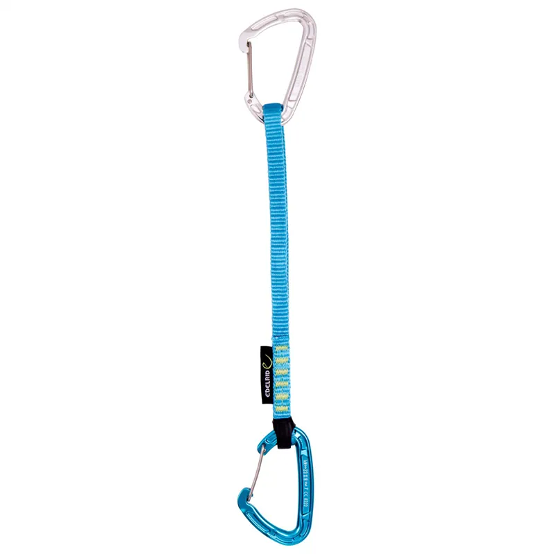 Edelrid Mission Set 25cm Quickdraws in Blue