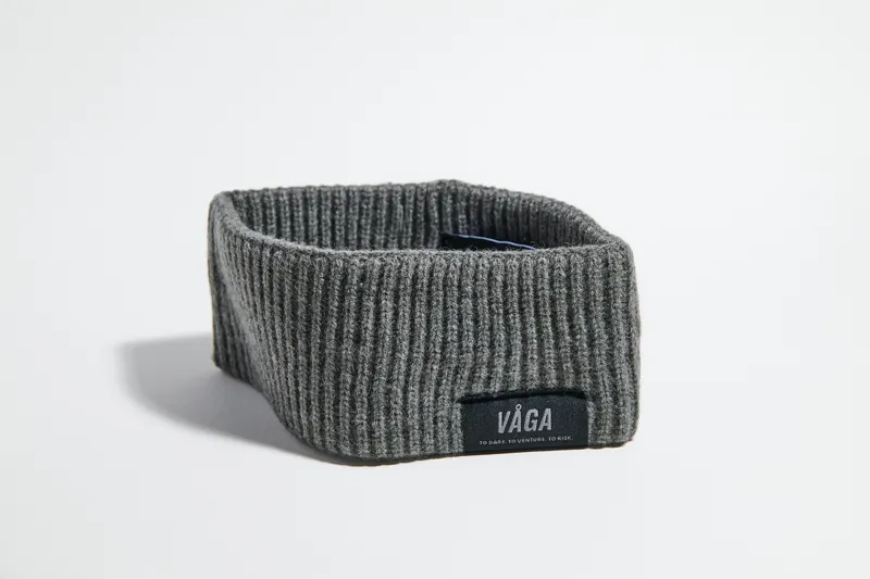 Vaga Midweight Headband in Charcoal