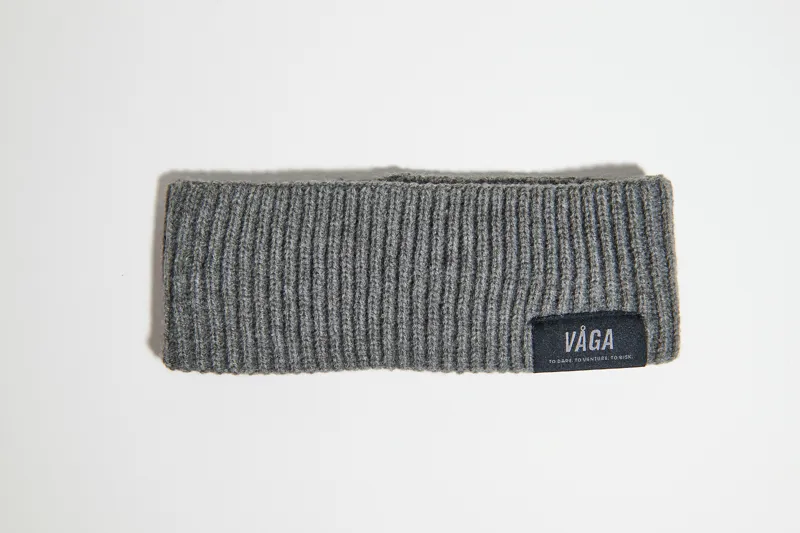 Vaga Midweight Headband in Charcoal-1