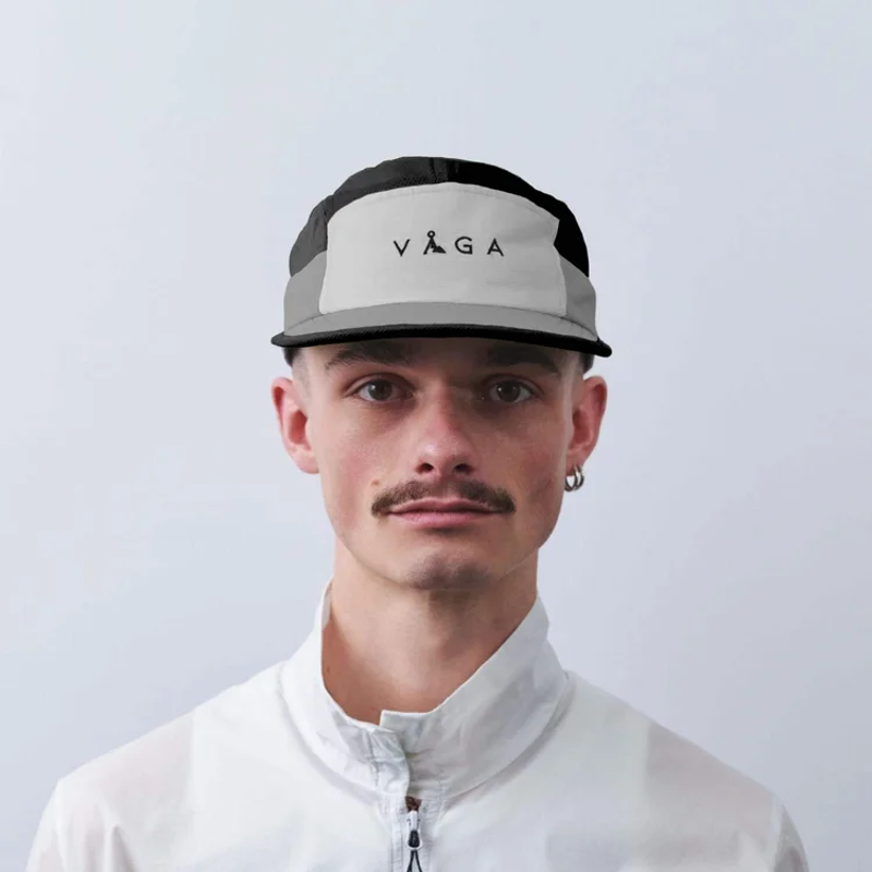 Vaga Club Cap in Light Grey/Mid Grey-1