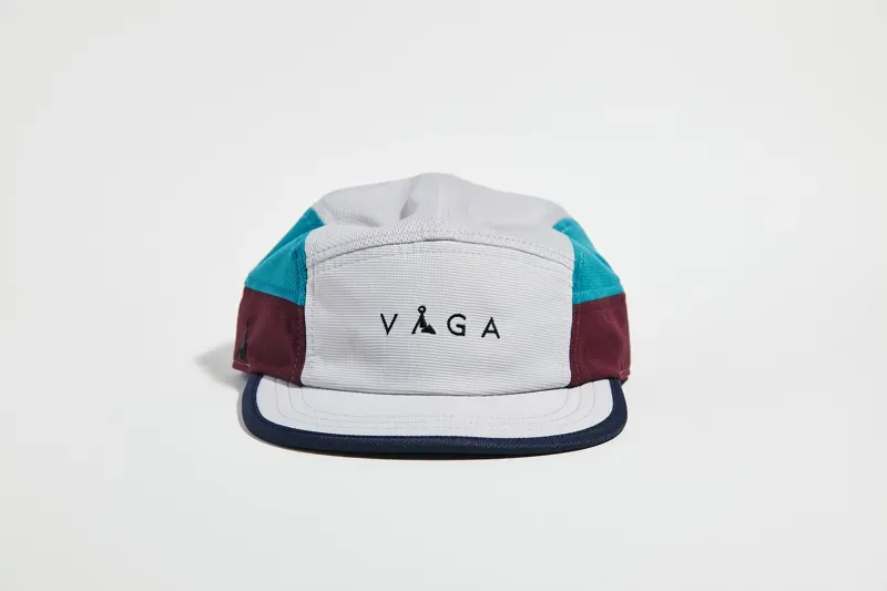 Vaga Club Cap in Light Grey/Teal/Plum