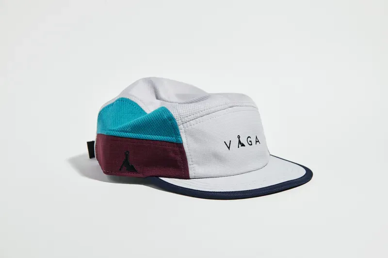 Vaga Club Cap in Light Grey/Teal/Plum-1