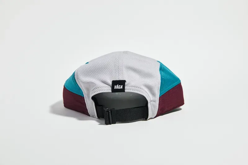 Vaga Club Cap in Light Grey/Teal/Plum-3