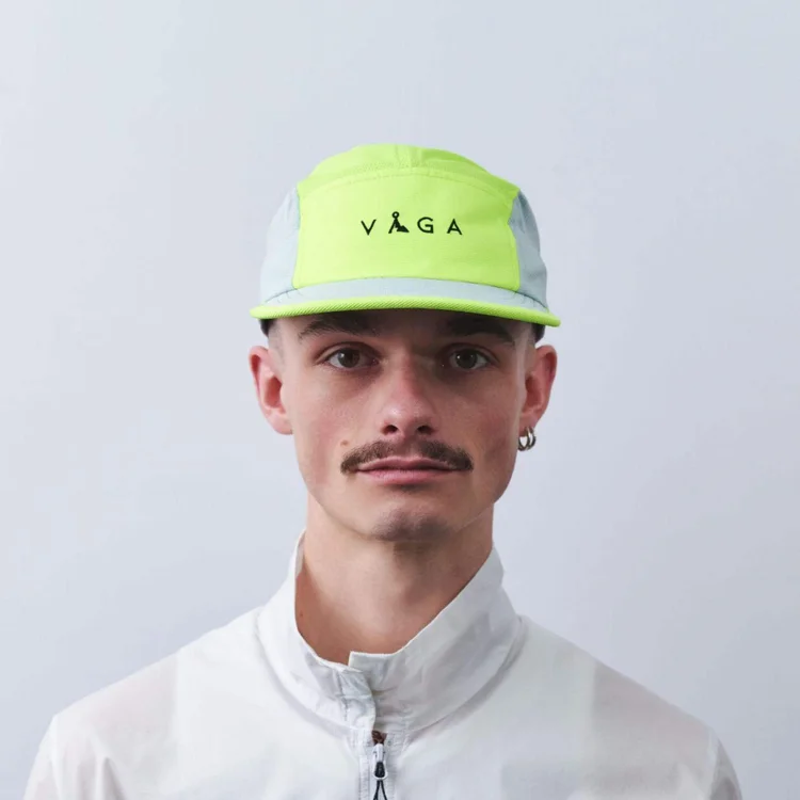 Vaga Club Cap in Mint/Neon Yellow-1