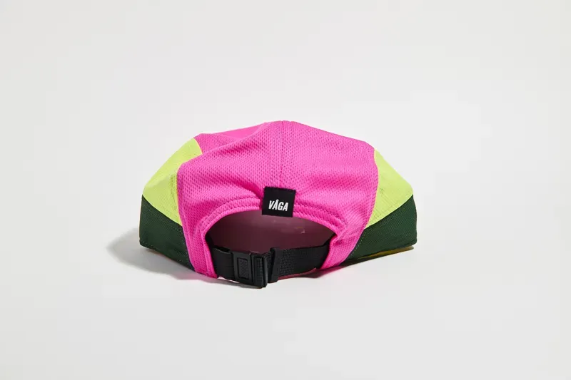 Vaga Club Cap in Neon Yellow/Green/Neon Pink-3