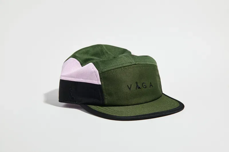 Vaga Club Cap in Utility Green/Black/Light Pink-1