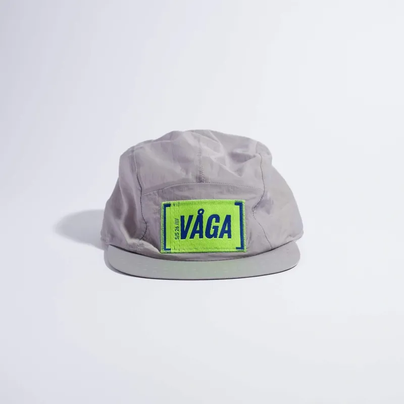 Vaga Feather Edge Cap in Grey