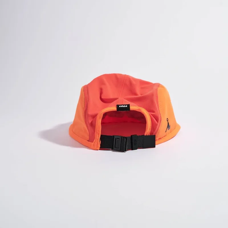 Vaga Transit Lite Cap in Neon Orange/Coral-3