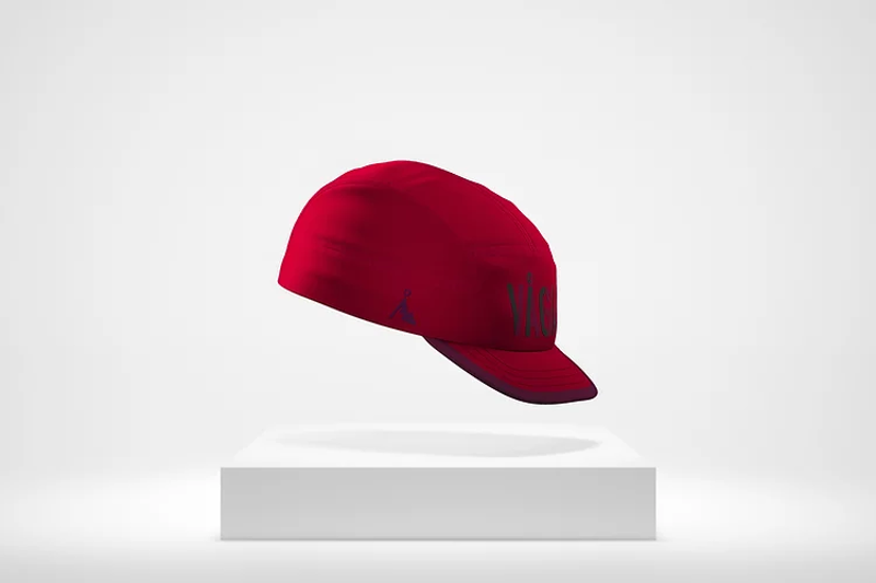 Våga Night Club Running Cap in Flame Red-1