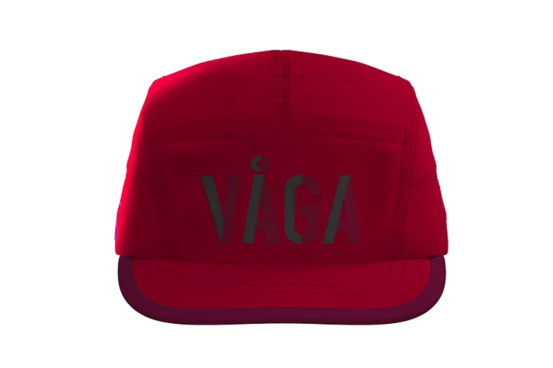 Våga Night Club Running Cap in Flame Red-3