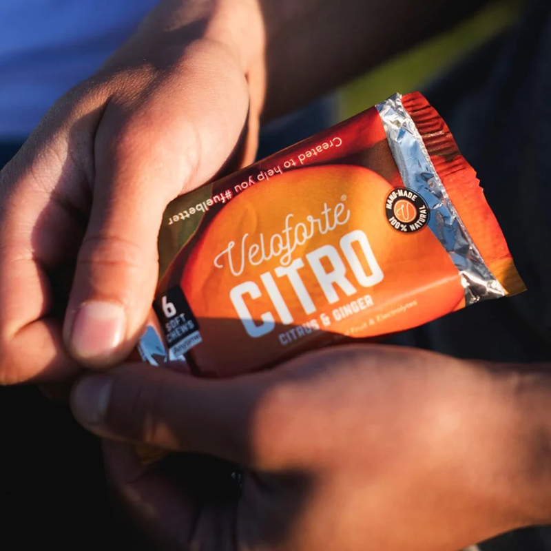 Veloforte Natural Energy Chews in Citro - Citrus and Ginger-6