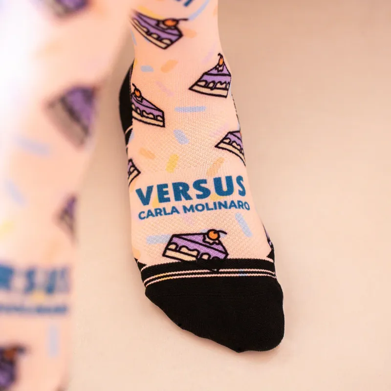 Versus Active Crew Running Socks in Run For Cake-3