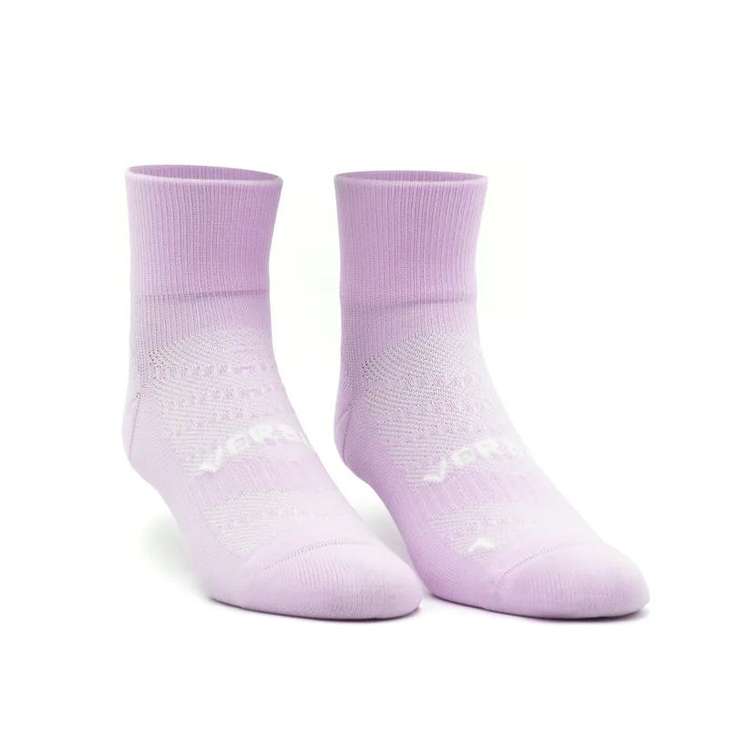 Versus Running Quarter Socks in Purple-1