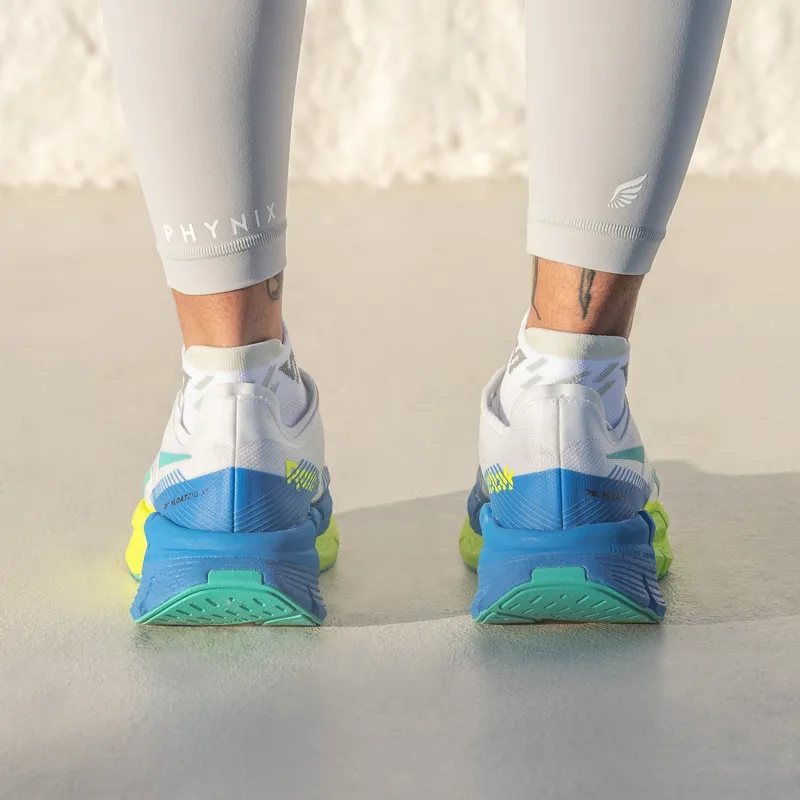 Versus White Glacier Running Ankle Socks-3