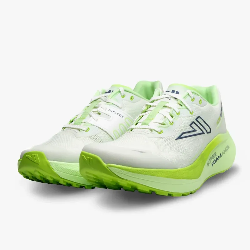 VJ Sport Fuzion Aerofly Unisex Trail Running Shoe in Green-5