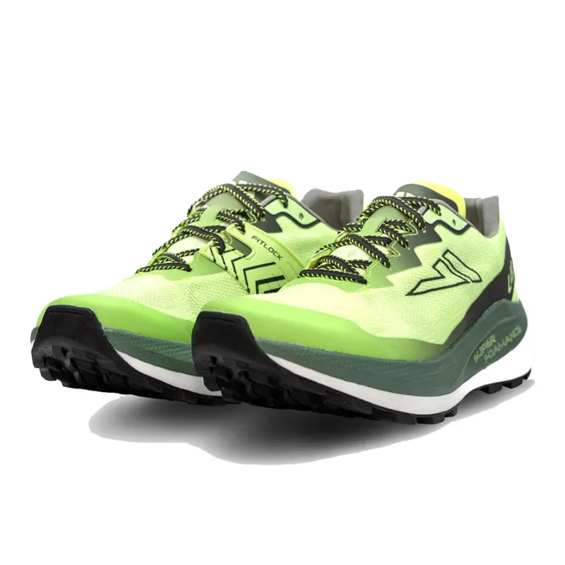 VJ Sport Ultra 3 Unisex Trail Running Shoe in Green-5