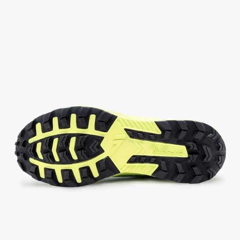 VJ Sport Ultra Unisex Trail Running Shoe in Green/Yellow-2