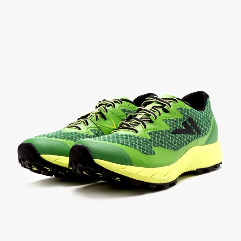 VJ Sport Ultra Unisex Trail Running Shoe in Green/Yellow-5